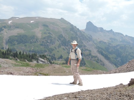 72 snowfield on Indian Bar trail