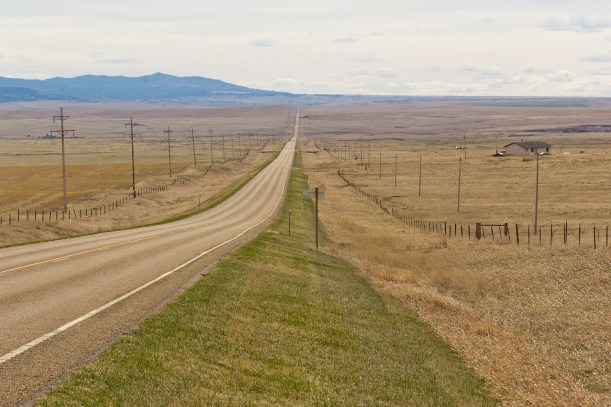 road east from agency